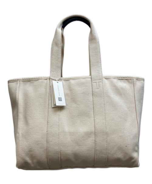 TORY BURCH（トリーバーチ）TORY BURCH (トリーバーチ) キャンバストートバッグ アイボリー 未使用品の古着・服飾アイテム