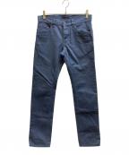 PRADAプラダ）の古着「スリムデニムパンツ」｜ブルー