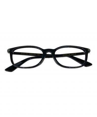 【新品、未使用品】グッチ メガネフレーム 老眼鏡(+1.00) 中古・古着通販】GUCCI (グッチ) 眼鏡フレーム ブラック｜ブランド