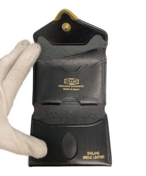 IKENOHATA GINKAWATEN（イケノハタ ギンカワテン）IKENOHATA GINKAWATEN (イケノハタ ギンカワテン) UKブライドルコンパクトウォレット ブラック サイズ:-の古着・服飾アイテム