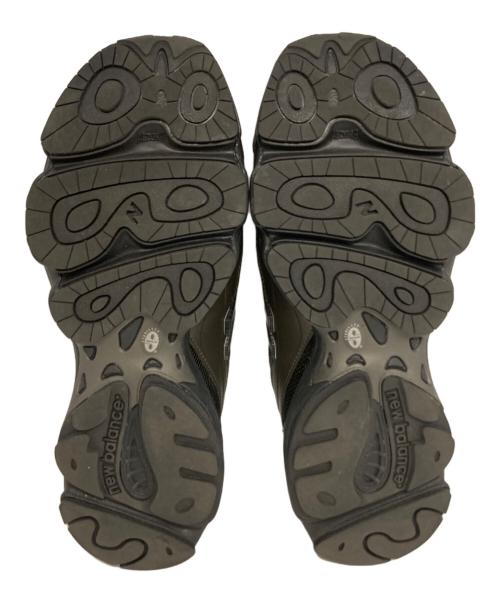 NEW BALANCE（ニューバランス）NEW BALANCE (ニューバランス) UNITED ARROWS (ユナイテッドアローズ) M1000UA カーキ×ブラック サイズ:US9.5の古着・服飾アイテム