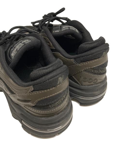 NEW BALANCE（ニューバランス）NEW BALANCE (ニューバランス) UNITED ARROWS (ユナイテッドアローズ) M1000UA カーキ×ブラック サイズ:US9.5の古着・服飾アイテム