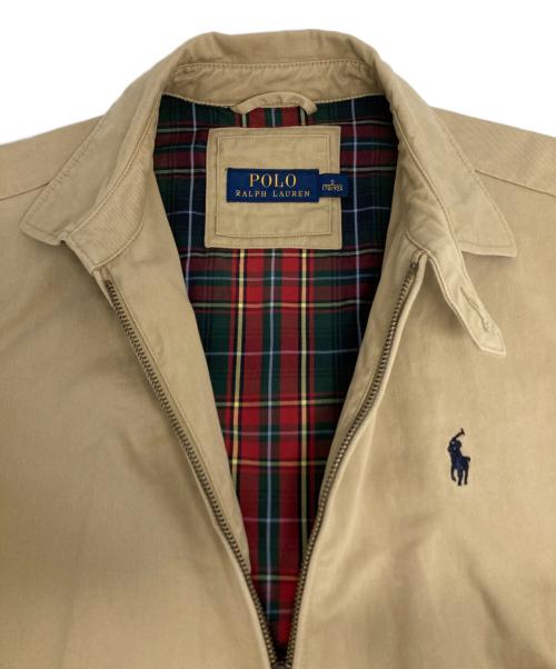 POLO RALPH LAUREN（ポロ・ラルフローレン）POLO RALPH LAUREN (ポロ・ラルフローレン) スイングトップ ベージュ サイズ:Sの古着・服飾アイテム