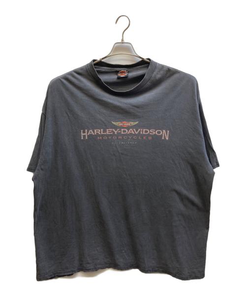 HARLEY-DAVIDSON（ハーレーダビッドソン）HARLEY-DAVIDSON (ハーレーダビッドソン) 半袖Tシャツ グレー サイズ:5XLの古着・服飾アイテム