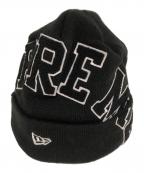 SUPREME×New Eraシュプリーム×ニューエラ）の古着「Big ark beanie」｜ブラック