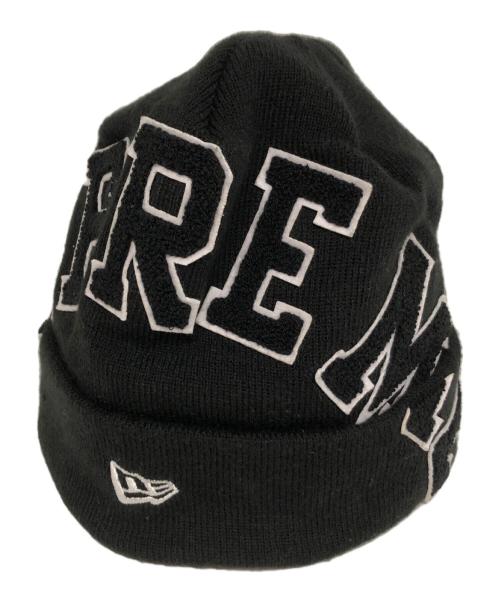 SUPREME（シュプリーム）Supreme (シュプリーム) New Era (ニューエラ) Big ark beanie ブラックの古着・服飾アイテム