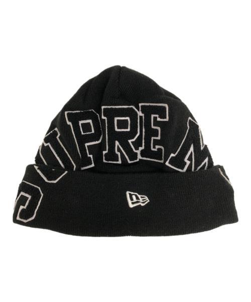 SUPREME（シュプリーム）Supreme (シュプリーム) New Era (ニューエラ) Big ark beanie ブラックの古着・服飾アイテム