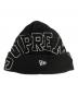 Supreme (シュプリーム) New Era (ニューエラ) Big ark beanie ブラック：8000円