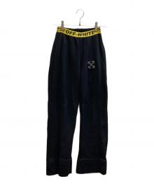 OFFWHITE（オフホワイト）の古着「アローロゴスウェットパンツ」｜ブラック