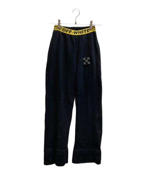 OFFWHITE（オフホワイト）OFFWHITE (オフホワイト) アローロゴスウェットパンツ ブラック サイズ:XSの古着・服飾アイテム