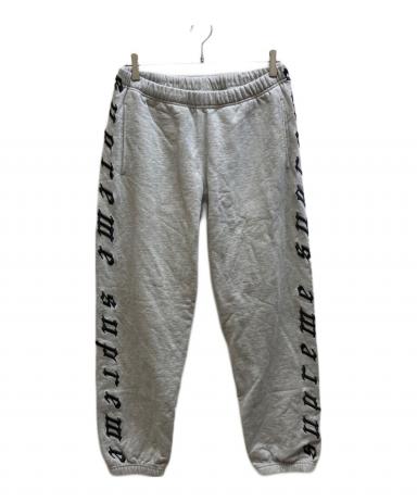 中古・古着通販】SUPREME (シュプリーム) Raised Embroidery Sweatpant
