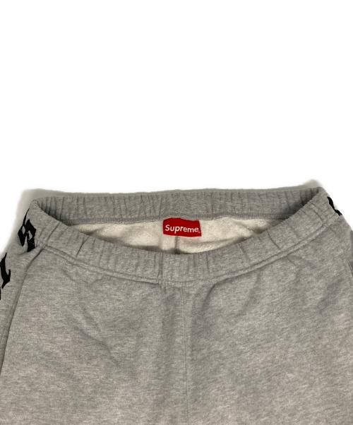 SUPREME（シュプリーム）SUPREME (シュプリーム) Raised Embroidery Sweatpant グレー サイズ:Smallの古着・服飾アイテム