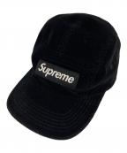 SUPREMEシュプリーム）の古着「コーデュロイキャップ」｜ブラック