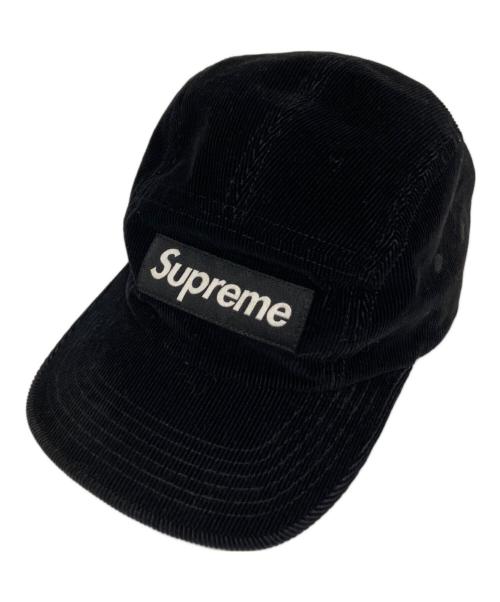 SUPREME（シュプリーム）Supreme (シュプリーム) コーデュロイキャップ ブラック サイズ:-の古着・服飾アイテム