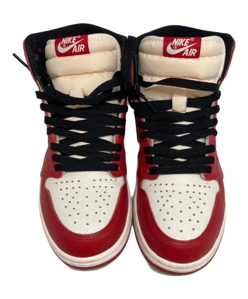 NIKE（ナイキ）NIKE (ナイキ) AIR JORDAN1(エアジョーダン1)RETRO HIGH OG ホワイト×レッド サイズ:US8の古着・服飾アイテム