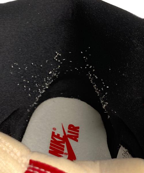 NIKE（ナイキ）NIKE (ナイキ) AIR JORDAN1(エアジョーダン1)RETRO HIGH OG ホワイト×レッド サイズ:US8の古着・服飾アイテム