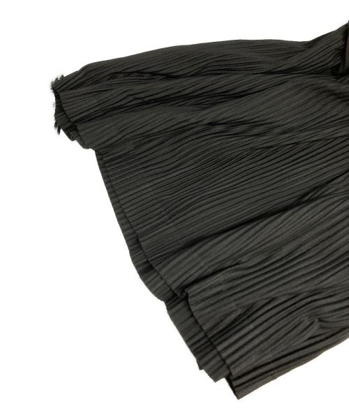 HOMME PLISSE ISSEY MIYAKE（オム プリッセ イッセイ ミヤケ）HOMME PLISSE ISSEY MIYAKE (オム プリッセ イッセイ ミヤケ) プリーツワイド袴パンツ ブラック サイズ:1の古着・服飾アイテム