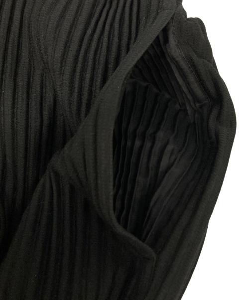 HOMME PLISSE ISSEY MIYAKE（オム プリッセ イッセイ ミヤケ）HOMME PLISSE ISSEY MIYAKE (オム プリッセ イッセイ ミヤケ) プリーツワイド袴パンツ ブラック サイズ:1の古着・服飾アイテム