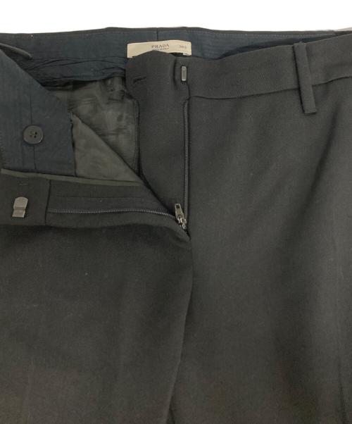 PRADA（プラダ）PRADA (プラダ) ウールスラックス / APD 2009 2412 ブラック サイズ:38Sの古着・服飾アイテム