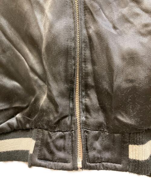 JAPANESE CLASSIC SCRIPT（ジャパニーズ クラシック スクリプト）JAPANESE CLASSIC SCRIPT (ジャパニーズ クラシック スクリプト) スカジャン ブラック サイズ:XXLの古着・服飾アイテム