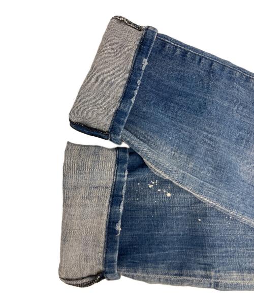 DSQUARED2（ディースクエアード）DSQUARED2 (ディースクエアード) SKATER JEAN インディゴ サイズ:48の古着・服飾アイテム