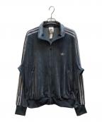adidas Originalsアディダスオリジナル）の古着「FIREBIRD VELOUR TRACK TOP/KD9374」｜グレー