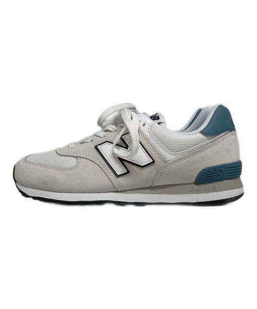 NEW BALANCE（ニューバランス）NEW BALANCE (ニューバランス) U57452Z ブルー×ホワイト サイズ:26.5㎝の古着・服飾アイテム