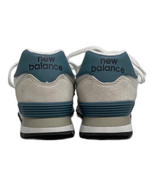 NEW BALANCE（ニューバランス）NEW BALANCE (ニューバランス) U57452Z ブルー×ホワイト サイズ:26.5㎝の古着・服飾アイテム
