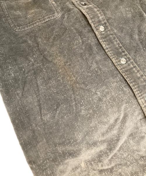 RRL（ダブルアールエル）RRL (ダブルアールエル) コーデュロイシャツ ブラック サイズ:Sの古着・服飾アイテム