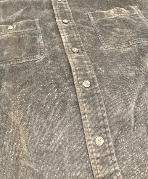 RRL（ダブルアールエル）RRL (ダブルアールエル) コーデュロイシャツ ブラック サイズ:Sの古着・服飾アイテム
