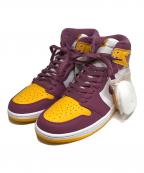 NIKEナイキ）の古着「AIR JORDAN1(エアジョーダン1)RETRO HIGH OG/555088-706」｜イエロー×レッド