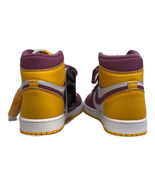 NIKE（ナイキ）NIKE (ナイキ) AIR JORDAN1(エアジョーダン1)RETRO HIGH OG/555088-706 イエロー×レッド サイズ:US9 未使用品の古着・服飾アイテム