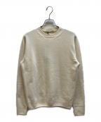 LORENZONIロレンツォーニ）の古着「エコカシミア クルーネック ニット」｜ベージュ