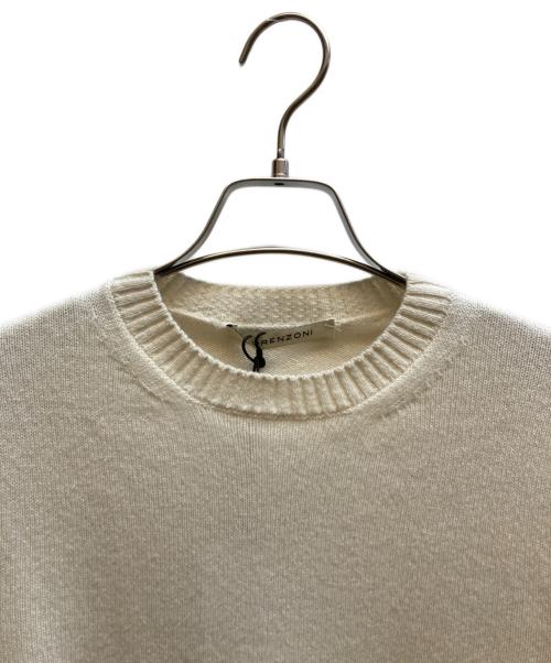 LORENZONI（ロレンツォーニ）LORENZONI (ロレンツォーニ) エコカシミア クルーネック ニット ベージュ サイズ:46/XSの古着・服飾アイテム