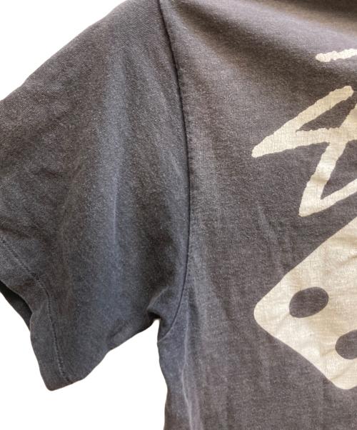 stussy（ステューシー）stussy (ステューシー) プリントTシャツ ブラック サイズ:Lの古着・服飾アイテム