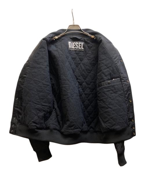 DIESEL（ディーゼル）DIESEL (ディーゼル) J-BULC-PATCH JACKET/RBBAG ブラック サイズ:Mの古着・服飾アイテム