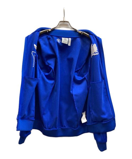 adidas（アディダス）adidas (アディダス) マンチェスター・ユナイテッド ジョージ・ベスト トラックトップ/IV7537 ブルー サイズ:XLの古着・服飾アイテム