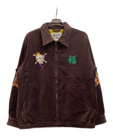 HOUSTON（ヒューストン）の古着「コットン別珍 ベトナムジャケット/51507」｜ブラウン