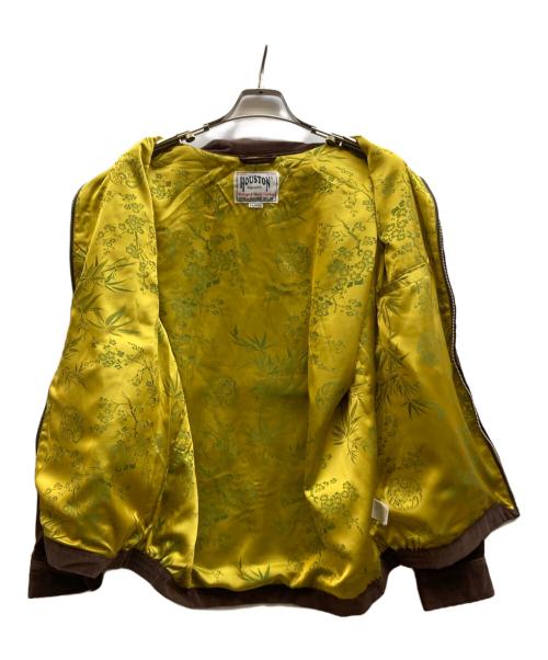 HOUSTON（ヒューストン）HOUSTON (ヒューストン) コットン別珍 ベトナムジャケット/51507 ブラウン サイズ:XLの古着・服飾アイテム