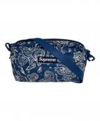 SUPREMEシュプリーム）の古着「ペイズリー柄ショルダーバッグ/22AW」｜ブルー