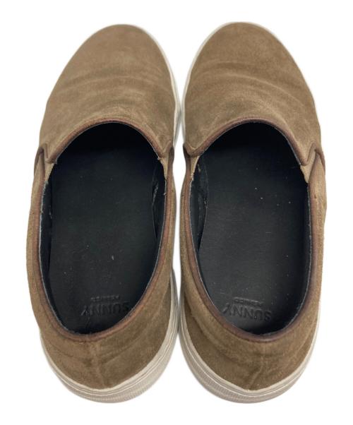 SUNNY PELLICO（サニーペリコー）SUNNY PELLICO (サニーペリコー) スリッポン ブラウン サイズ:38の古着・服飾アイテム