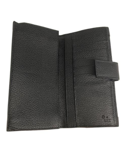 GUCCI（グッチ）GUCCI (グッチ) GGキャンバス長財布/231839/2184/G刻印 ブラック サイズ:-の古着・服飾アイテム