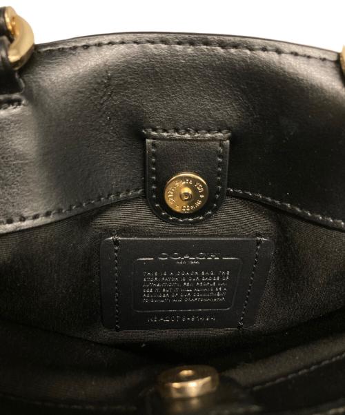 COACH（コーチ）COACH (コーチ) 2WAYバッグ/91494 ブラウン×ブラック サイズ:-の古着・服飾アイテム