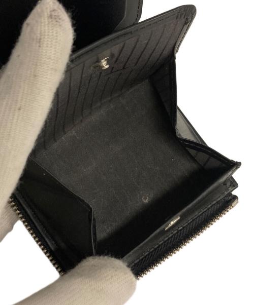 ITTI（イッチ）ITTI (イッチ) ラウンドファスナー財布 ブラックの古着・服飾アイテム