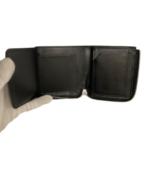 ITTI（イッチ）ITTI (イッチ) ラウンドファスナー財布 ブラックの古着・服飾アイテム