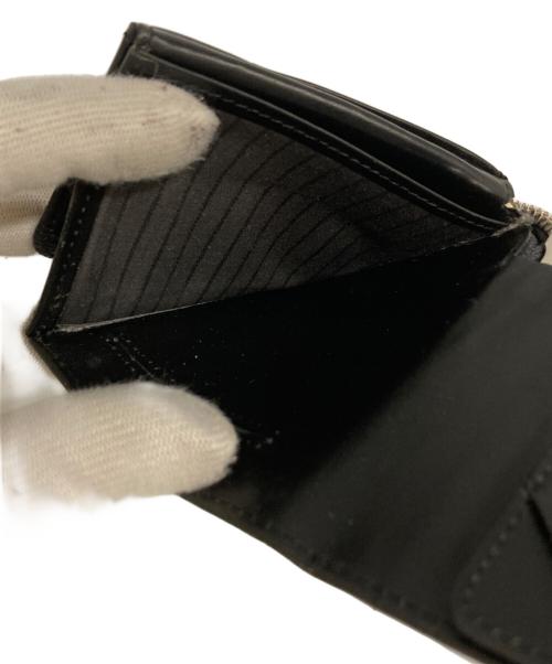 ITTI（イッチ）ITTI (イッチ) ラウンドファスナー財布 ブラックの古着・服飾アイテム