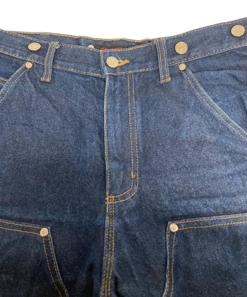 TOUGH DUCK（タフダック）TOUGH DUCK (タフダック) ダブルニーデニムペインターパンツ / WP040/1/3/4  インディゴ サイズ:76cm (W30)の古着・服飾アイテム