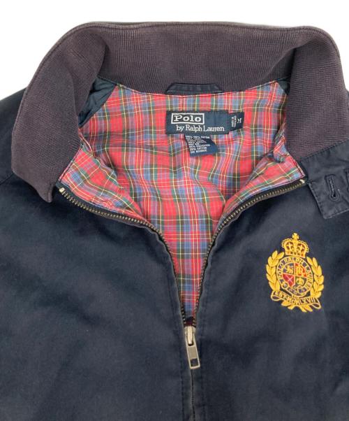 POLO RALPH LAUREN（ポロ・ラルフローレン）POLO RALPH LAUREN (ポロ・ラルフローレン) 中綿スイングトップ ネイビー サイズ:Mの古着・服飾アイテム