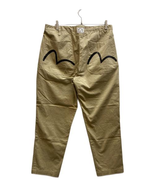 EVISU（エヴィス）EVISU (エヴィス) カモメペイントチノパン ベージュ サイズ:6の古着・服飾アイテム