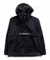 X-LARGE（エクストララージ）の古着「EMBROIDERED NYLON ANORAK JACKET」｜ブラック